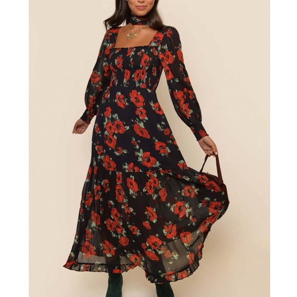 Rixo London Yas Dress - Floral - Picture 4 of 10